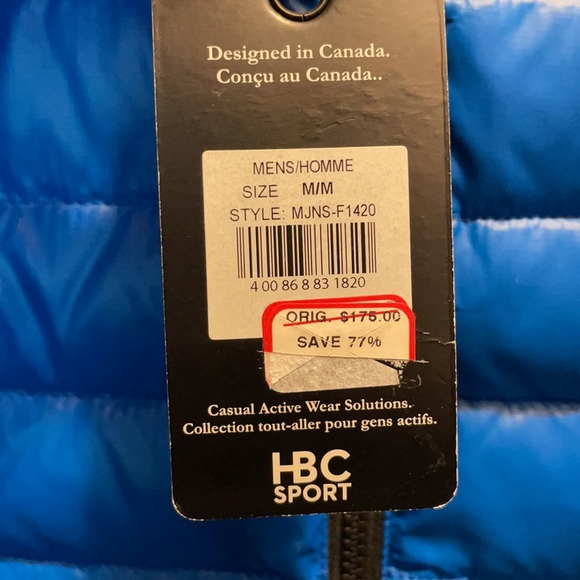 Men’s puffy bomber jacket - Picture 4 of 4